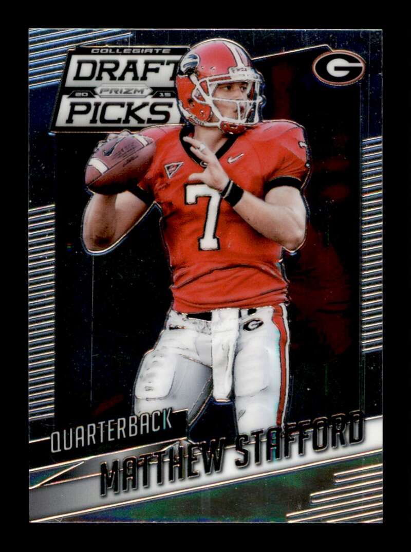 Load image into Gallery viewer, 2015 Panini Prizm Collegiate Draft Matthew Stafford #73 Georgia Bulldogs Image 1
