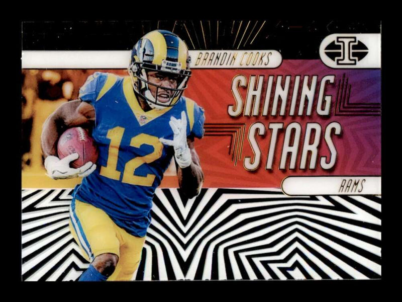 Load image into Gallery viewer, 2019 Panini Illusions Shining Stars Brandin Cooks #14 Los Angeles Rams Image 1
