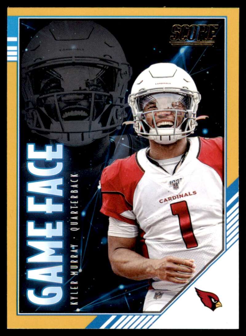 Load image into Gallery viewer, 2020 Score Game Face Gold Kyler Murray #GF-KM Arizona Cardinals Image 1
