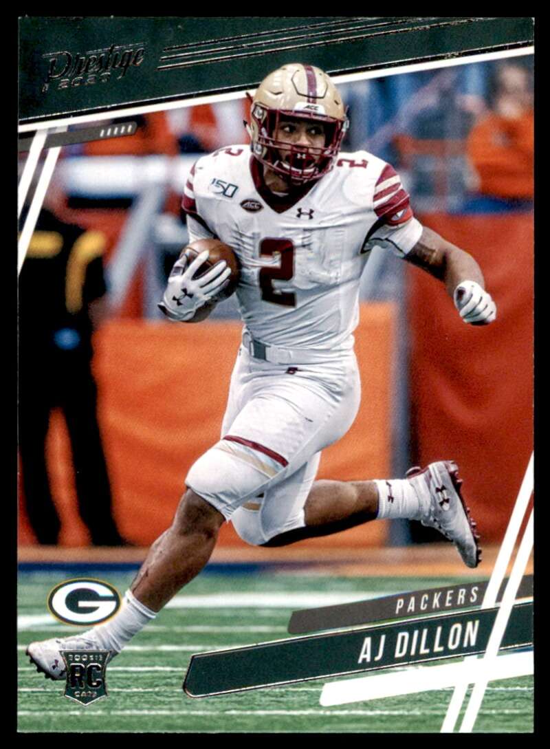 Load image into Gallery viewer, 2020 Panini Prestige AJ Dillon #204 Rookie RC Green Bay Packers Image 1
