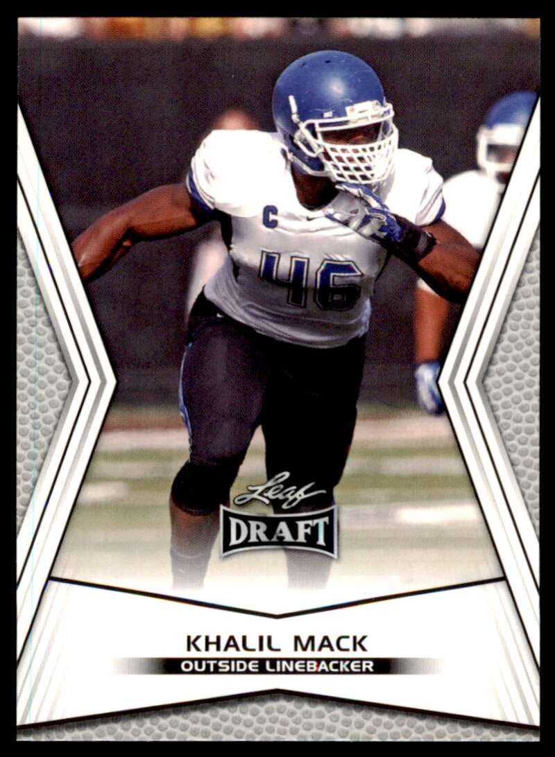 Load image into Gallery viewer, 2014 Leaf Draft Khalil Mack #33 Rookie RC Buffalo Bulls Image 1
