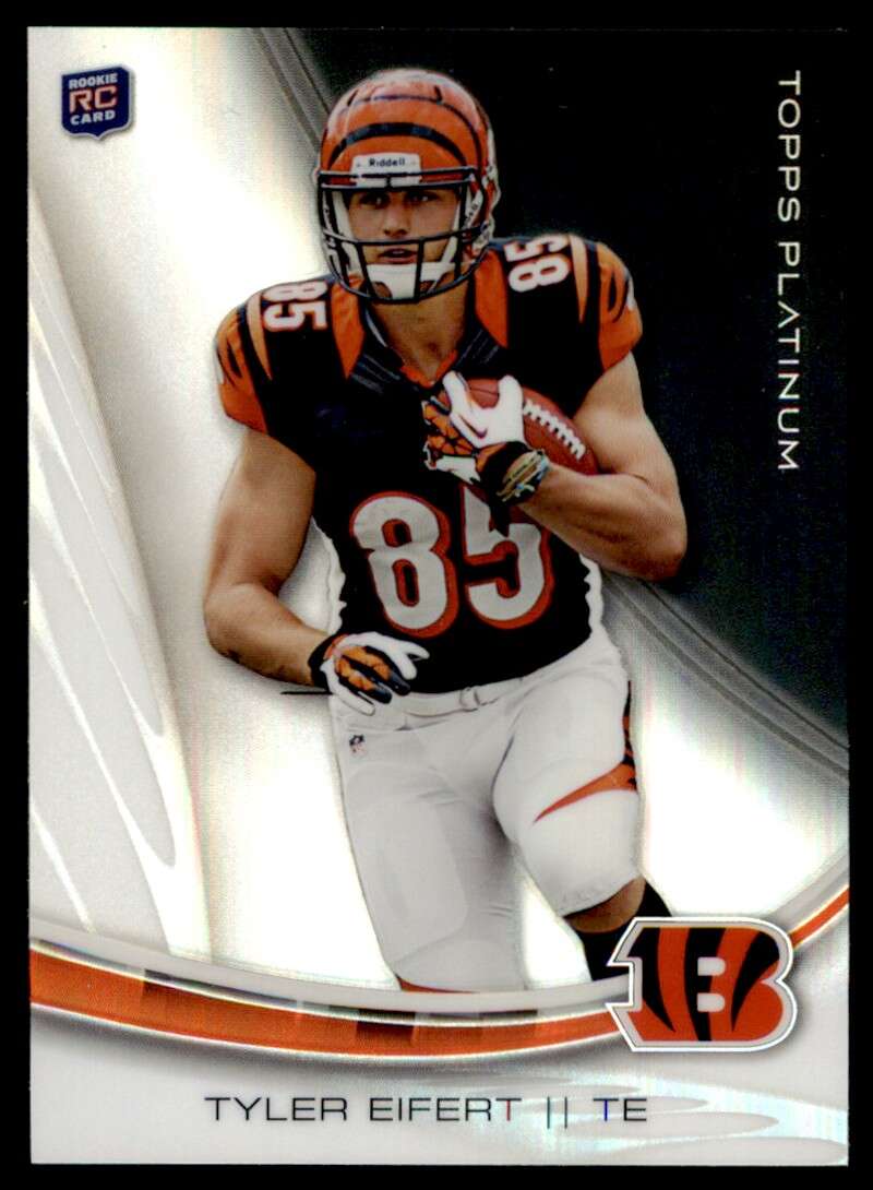 Load image into Gallery viewer, 2013 Topps Platinum Tyler Eifert #137 Rookie RC Cincinnati Bengals Image 1
