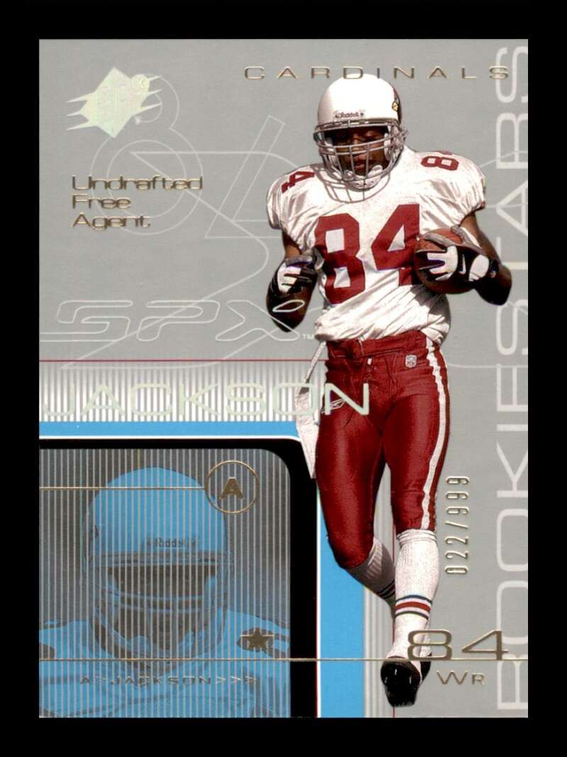 Load image into Gallery viewer, 2001 Upper Deck SPX Arnold Jackson #124 Rookie RC /999 Arizona Cardinals Image 1
