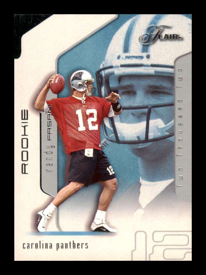 Load image into Gallery viewer, 2002 Flair Randy Fasani #130 Rookie RC /1250 Carolina Panthers Image 1
