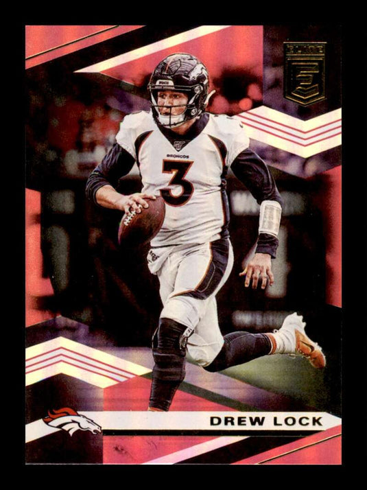 2020 Donruss Elite Pink Drew Lock 