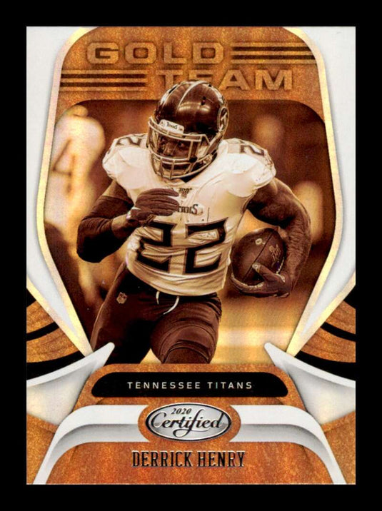 2020 Panini Certified Gold Team Derrick Henry