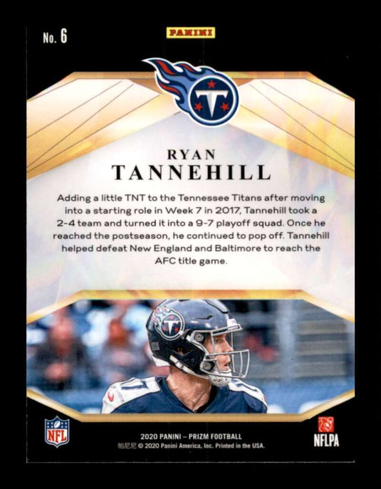 2020 Panini Prizm Brilliance Ryan Tannehill 