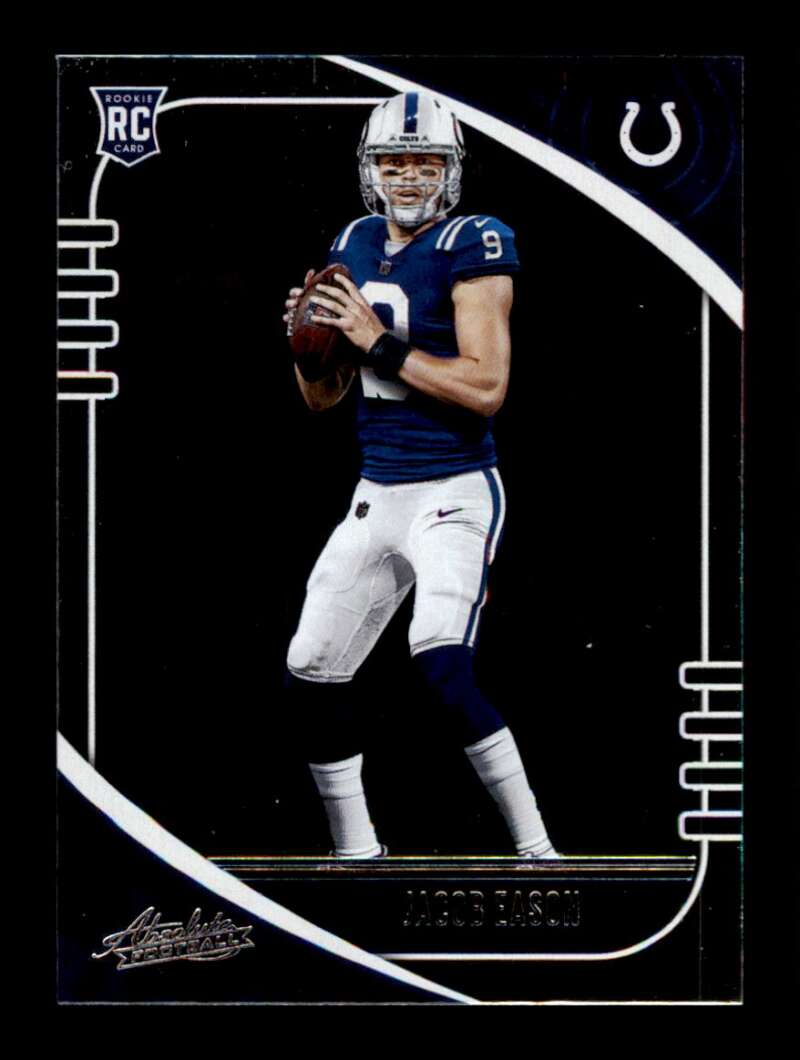 Load image into Gallery viewer, 2020 Panini Absolute Jacob Eason #142 Rookie RC Indianapolis Colts Image 1
