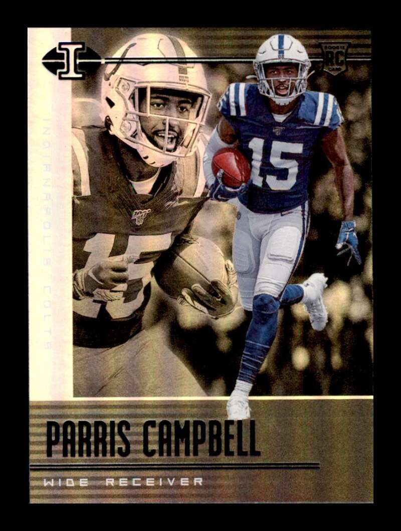 Load image into Gallery viewer, 2019 Panini Illusions Parris Campbell #76 Rookie RC Indianapolis Colts Image 1
