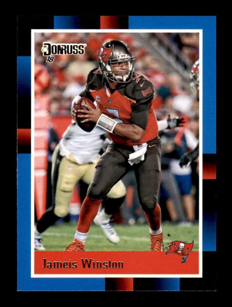 Load image into Gallery viewer, 2018 Donruss 1988 Tribute Jameis Winston #1988-3 Short Print SP Buccaneers  Image 1
