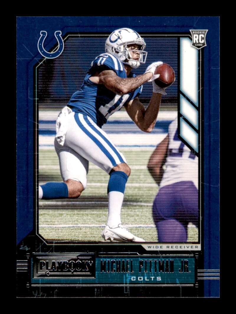 Load image into Gallery viewer, 2020 Panini Playbook Michael Pittman Jr. #122 Rookie RC Indianapolis Colts Image 1
