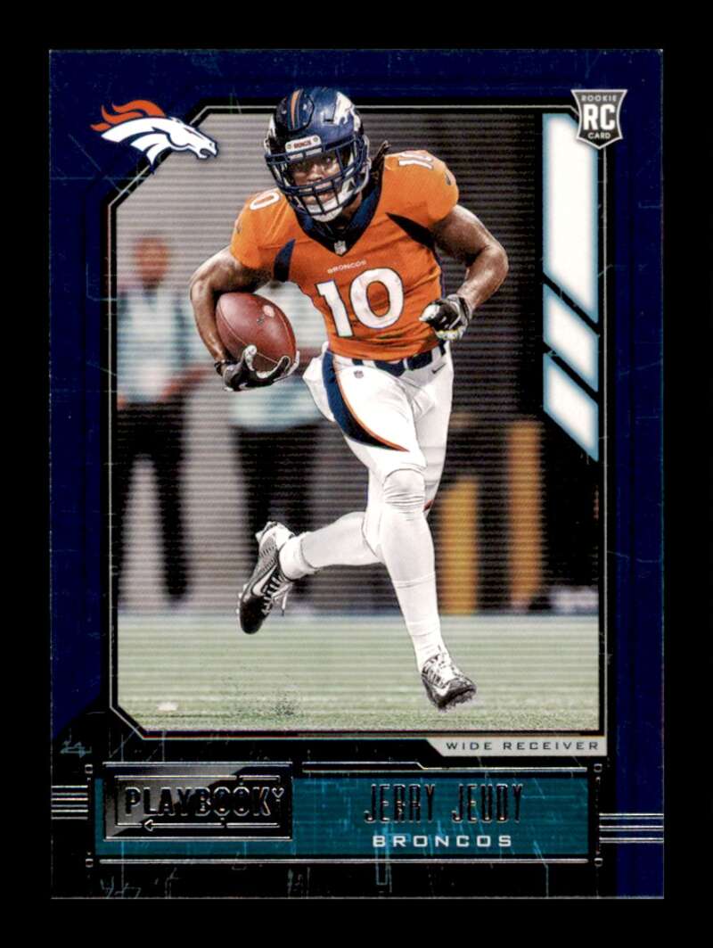 Load image into Gallery viewer, 2020 Panini Playbook Jerry Jeudy #106 Rookie RC Denver Broncos Image 1
