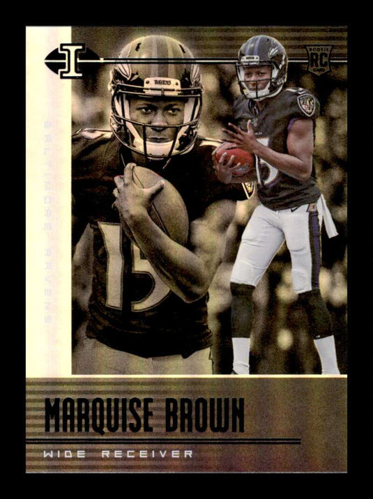 2019 Panini Illusions Marquise Brown