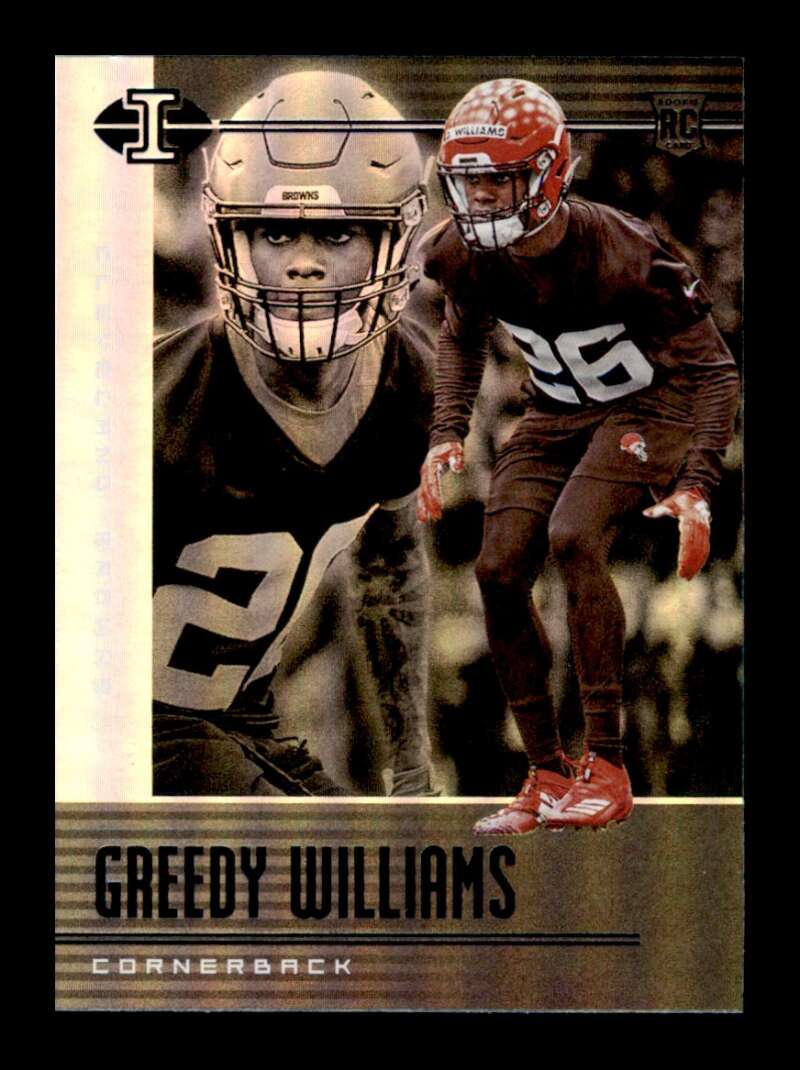 Load image into Gallery viewer, 2019 Panini Illusions Greedy Williams #73 Rookie RC Cleveland Browns Image 1
