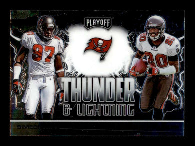 2020 Panini Playoff Thunder & Lightning Ronde Barber Simeon Rice 