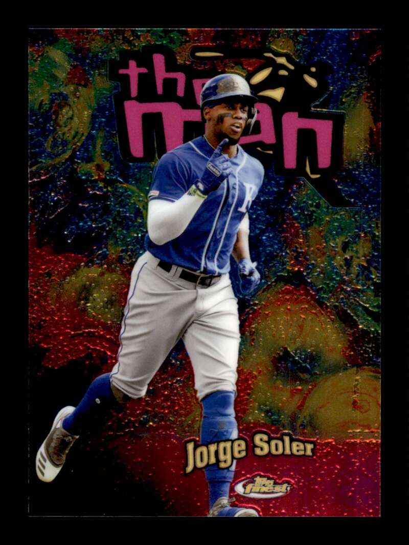 Load image into Gallery viewer, 2020 Topps Finest The Man Jorge Soler #FTM-6 Kansas City Royals Image 1
