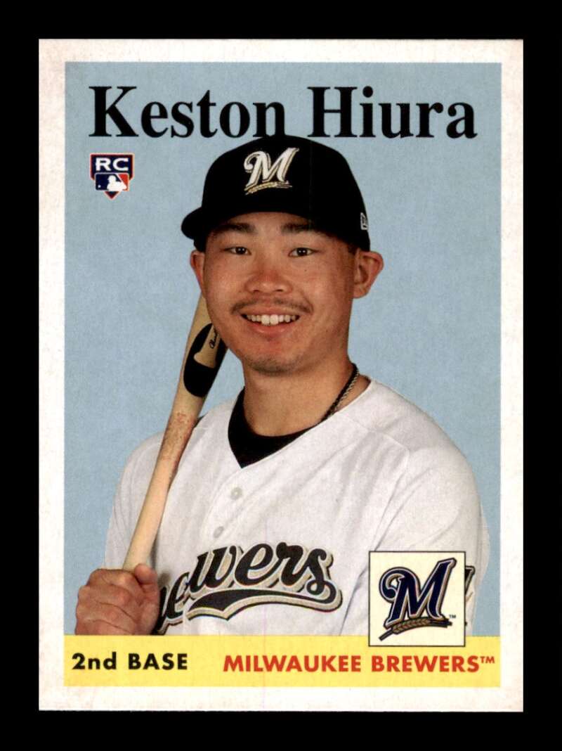 Load image into Gallery viewer, 2019 Topps Archives Keston Hiura #53 Rookie RC Milwaukee Brewers Image 1
