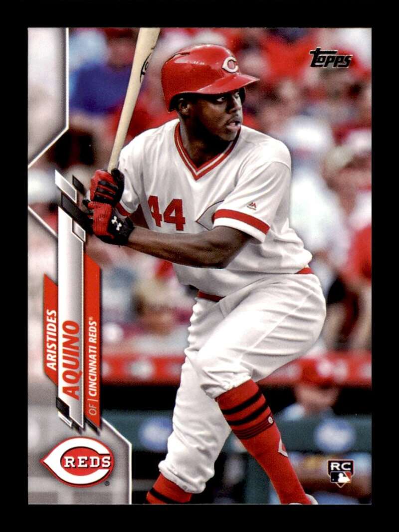 Load image into Gallery viewer, 2020 Topps Aristides Aquino #20 Rookie RC Cincinnati Reds Image 1
