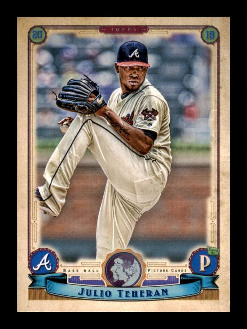 Load image into Gallery viewer, 2019 Topps Gypsy Queen Julio Teheran #8 Atlanta Braves Image 1
