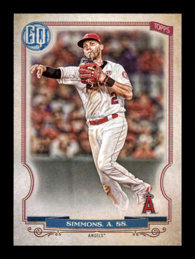 Load image into Gallery viewer, 2020 Topps Gypsy Queen Andrelton Simmons #109 Los Angeles Angels Image 1
