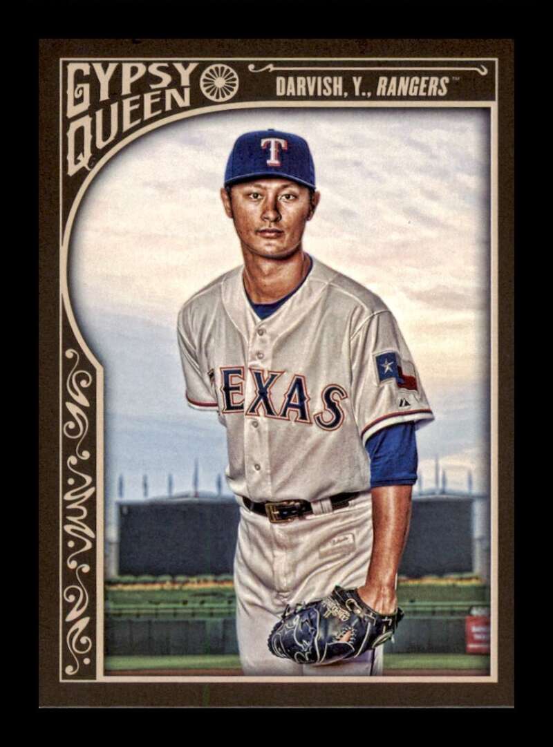 Load image into Gallery viewer, 2015 Topps Gypsy Queen Yu Darvish #19 Texas Rangers Image 1
