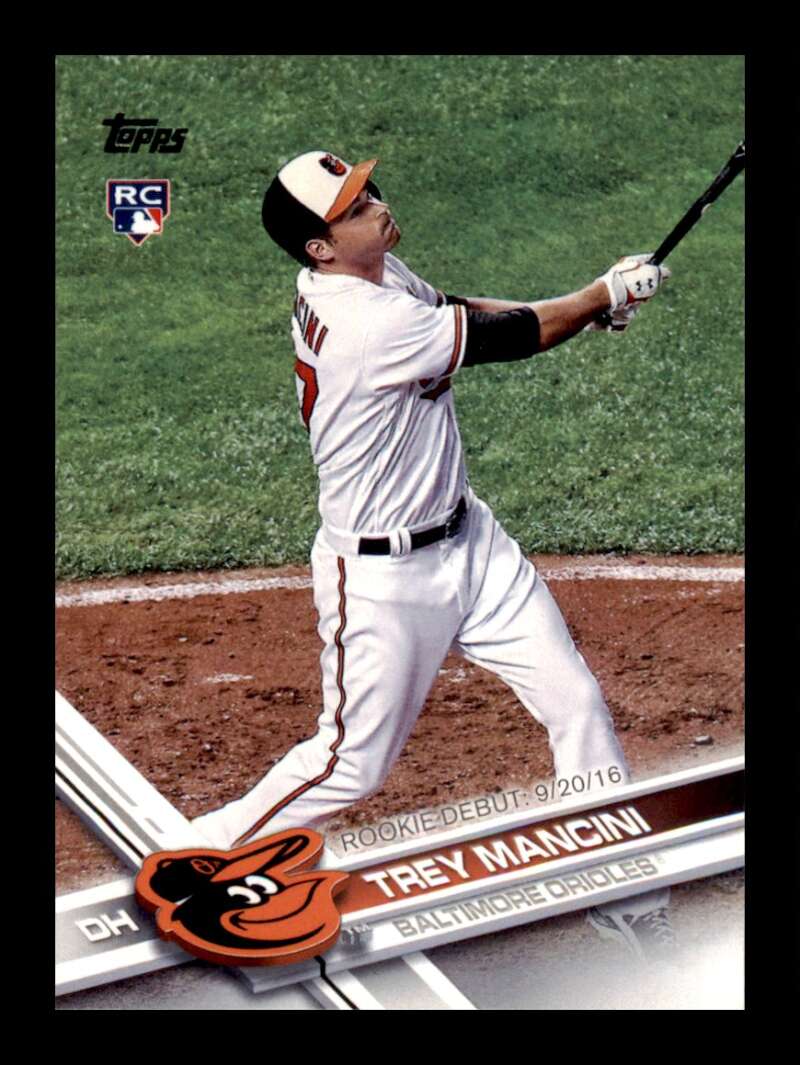 Load image into Gallery viewer, 2017 Topps Update Trey Mancini #US227 Rookie RC Baltimore Orioles Image 1
