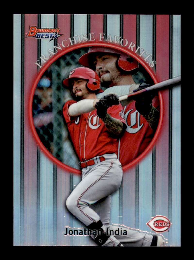 Load image into Gallery viewer, 2019 Bowman&#39;s Best Franchise Favorites Jonathan India #99FF-JI Cincinnati Reds Image 1
