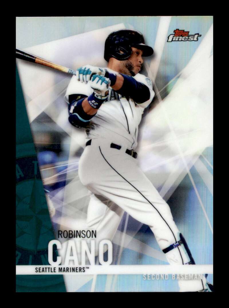 Load image into Gallery viewer, 2017 Topps Finest Refractor Robinson Cano #76 SP Seattle Mariners Image 1
