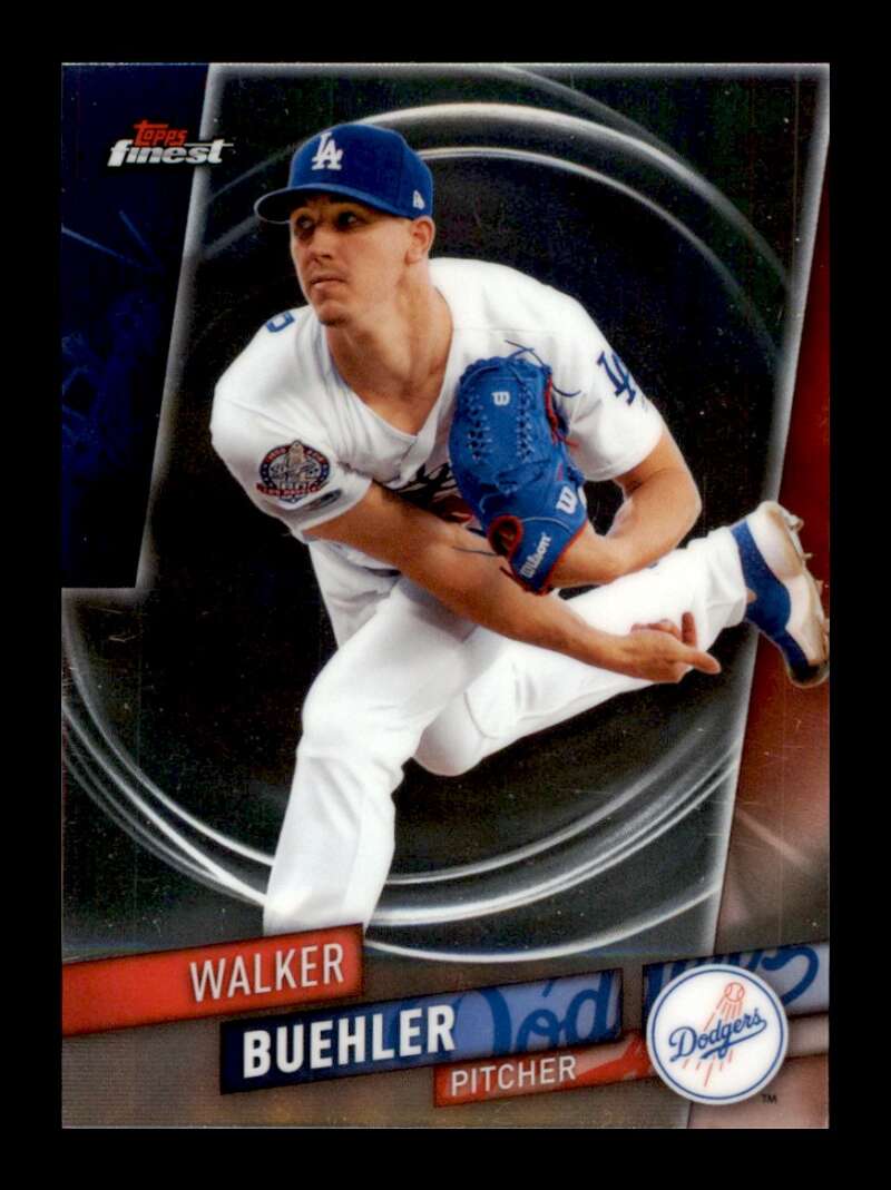 Load image into Gallery viewer, 2019 Finest Walker Buehler #7 Los Angeles Dodgers Image 1
