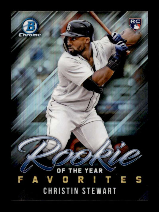 2019 Bowman Chrome ROY Favorites Christin Stewart