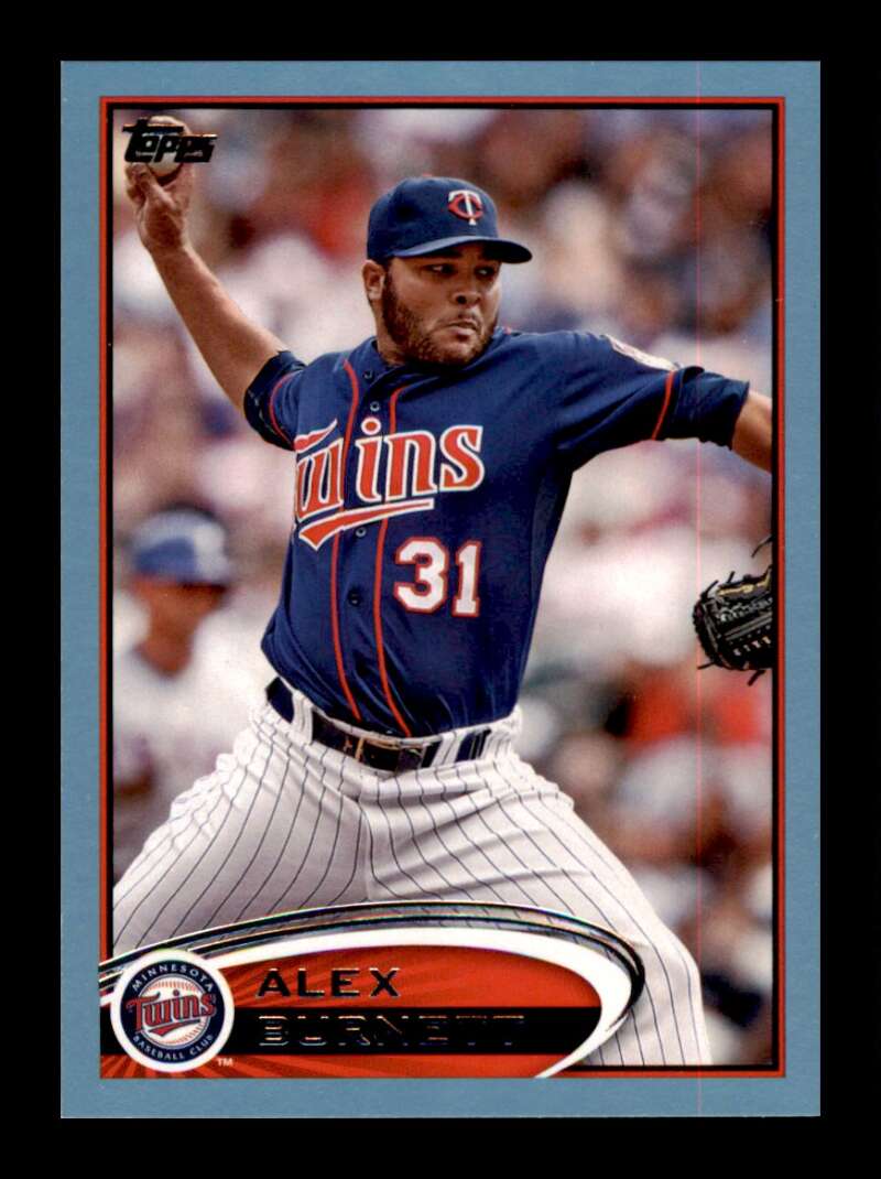 Load image into Gallery viewer, 2012 Topps Update Walmart Blue Alex Burnett #US330 SP Minnesota Twins Image 1
