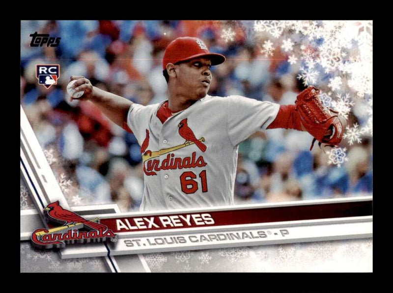 Load image into Gallery viewer, 2017 Topps Holiday Alex Reyes #HMW16 Rookie RC St. Louis Cardinals Image 1
