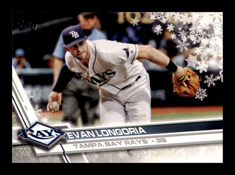 Load image into Gallery viewer, 2017 Topps Holiday Evan Longoria #HMW149 Tampa Bay Rays Image 1
