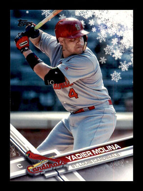 2017 Topps Holiday Yadier Molina 