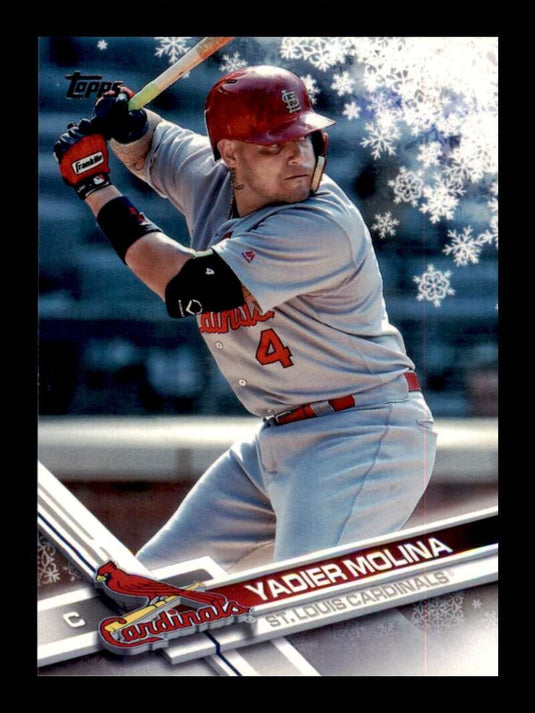 2017 Topps Holiday Yadier Molina 