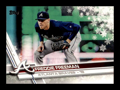 2017 Topps Holiday Freddie Freeman 