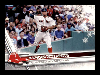 2017 Topps Holiday Xander Bogaerts 