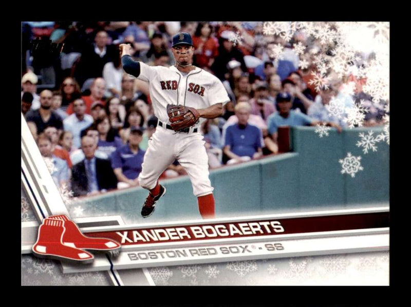 Load image into Gallery viewer, 2017 Topps Holiday Xander Bogaerts #HMW134 Boston Red Sox Image 1
