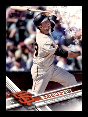 2017 Topps Holiday Buster Posey 