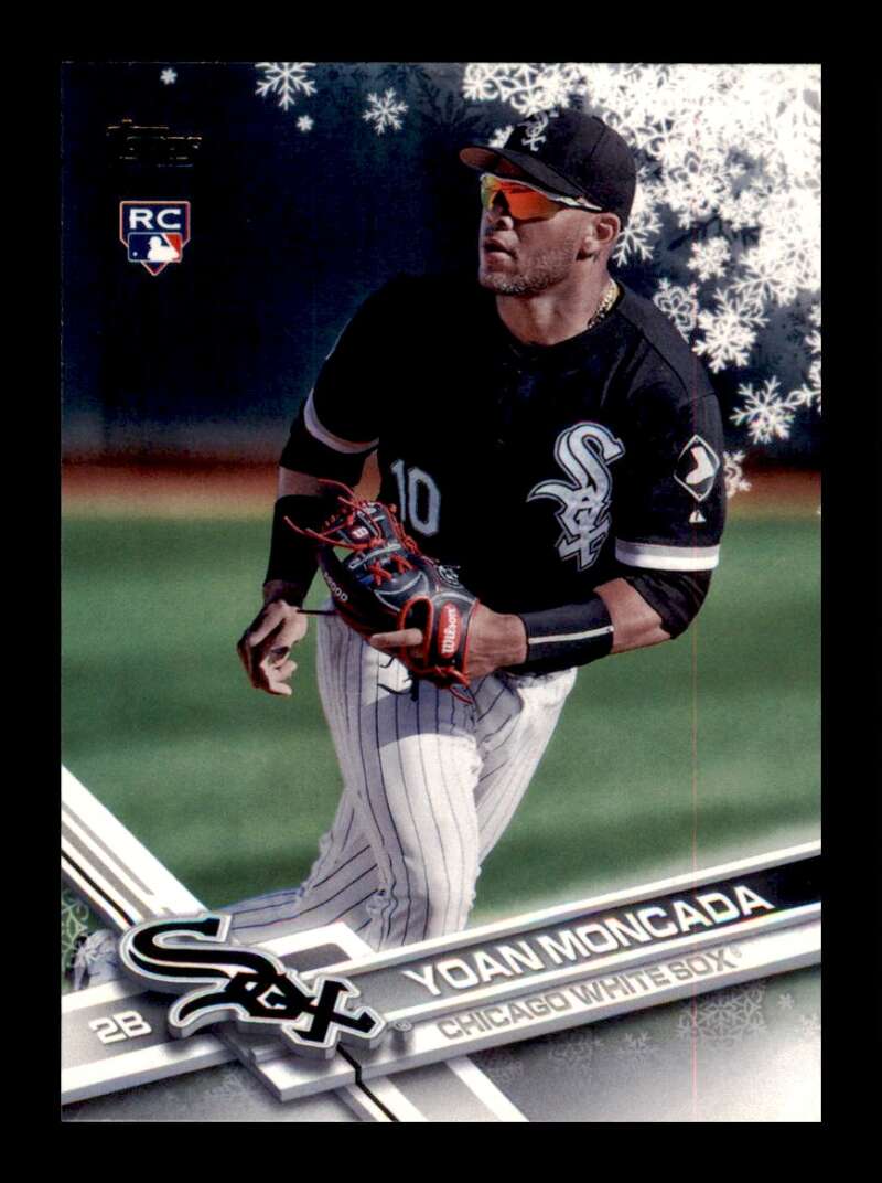 Load image into Gallery viewer, 2017 Topps Holiday Yoan Moncada #HMW70 Rookie RC Chicago White Sox Image 1
