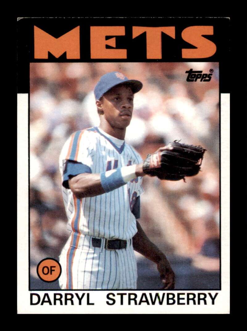 Load image into Gallery viewer, 1986 Topps Darryl Strawberry #80 New York Mets Image 1
