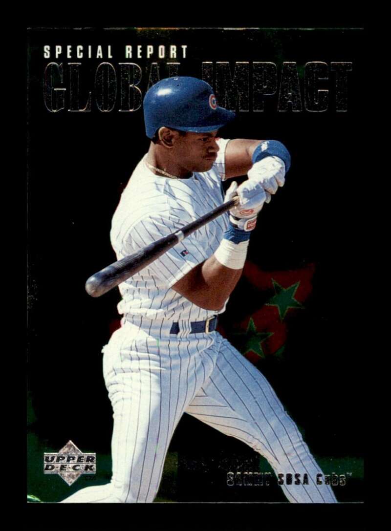 Load image into Gallery viewer, 1997 Upper Deck Sammy Sosa #189 Chicago Cubs Image 1
