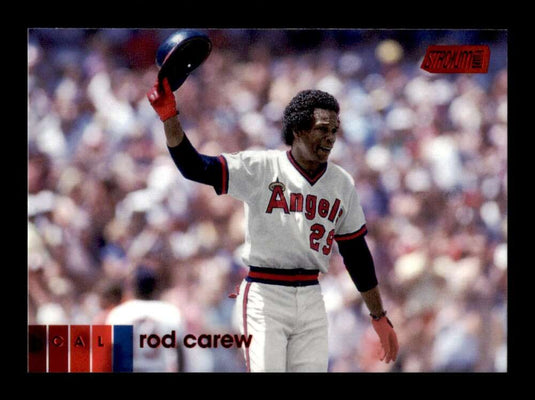 2020 Topps Stadium Club Red Rod Carew 