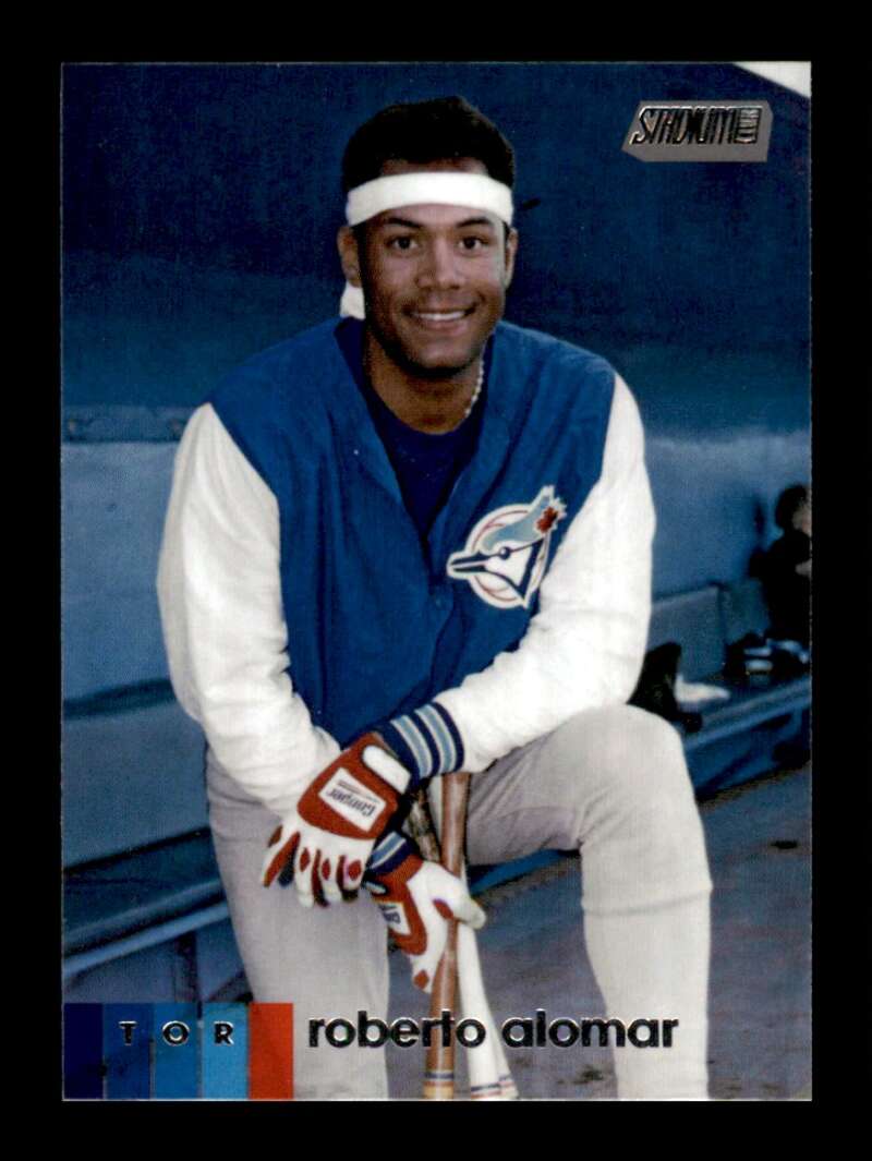 Load image into Gallery viewer, 2020 Topps Stadium Club Roberto Alomar #153 Toronto Blue Jays Image 1
