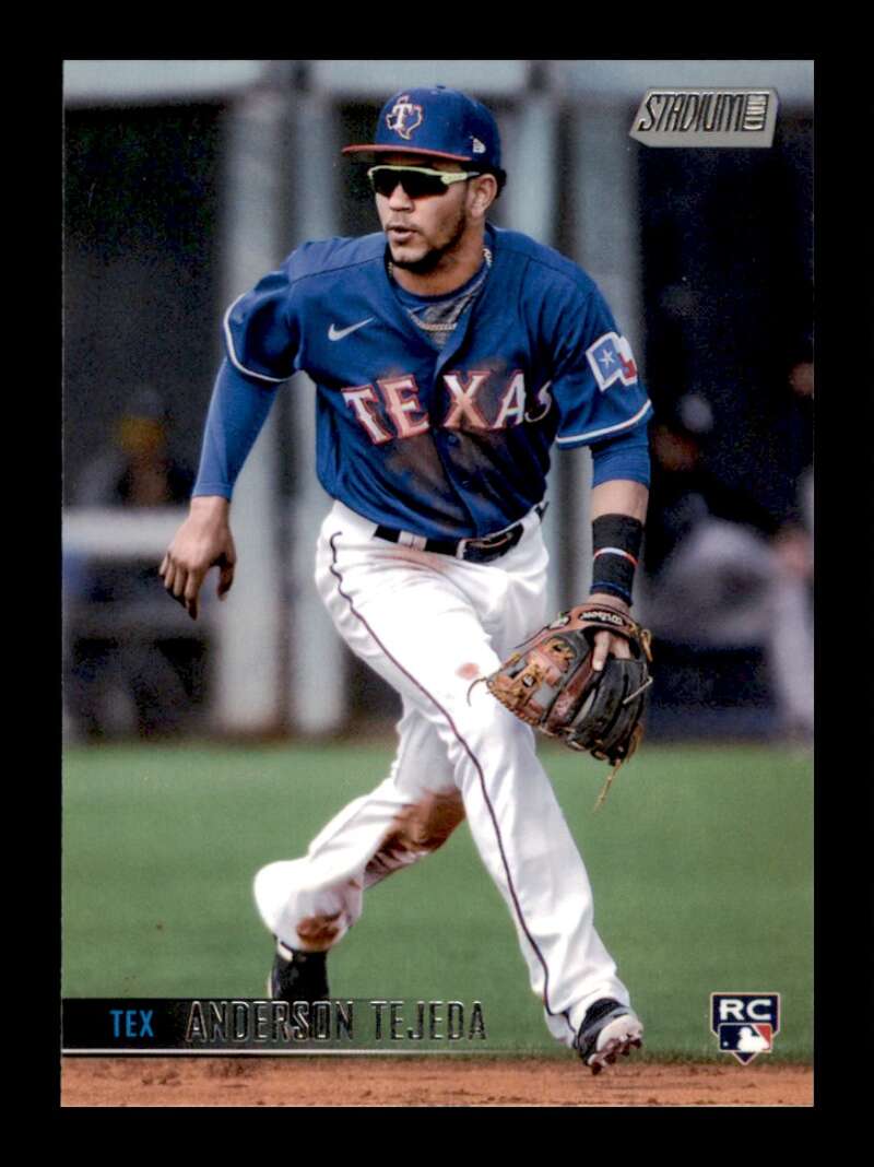 Load image into Gallery viewer, 2021 Topps Stadium Club Anderson Tejeda #232 Rookie RC Texas Rangers Image 1
