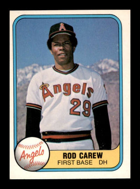 1981 Fleer Rod Carew 