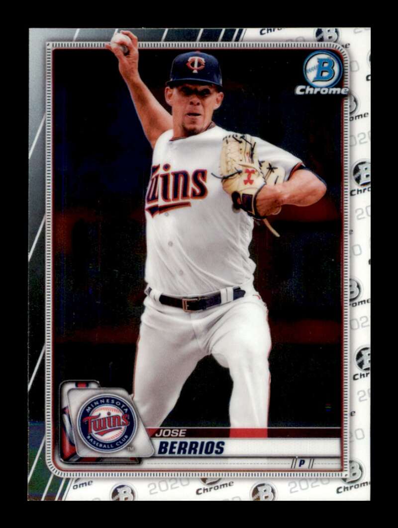 Load image into Gallery viewer, 2020 Bowman Chrome Jose Berrios #10 Minnesota Twins Image 1
