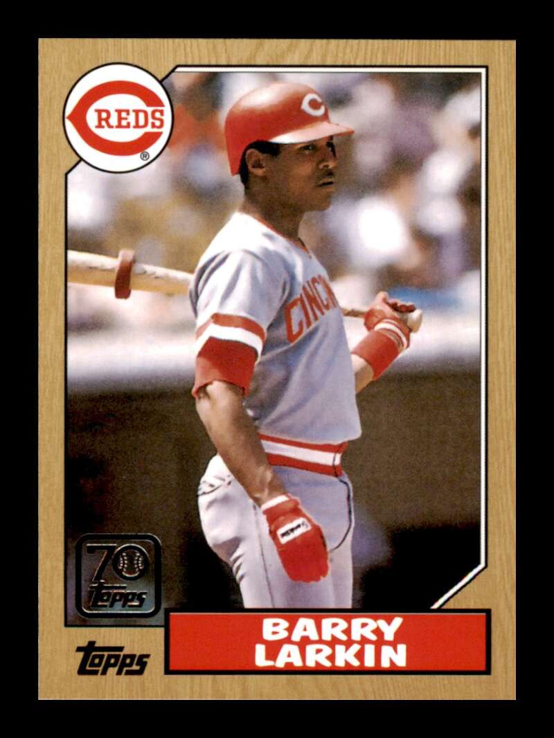 Load image into Gallery viewer, 2021 Topps Double Headers Barry Larkin #TDH-11 Cincinnati Reds Image 1
