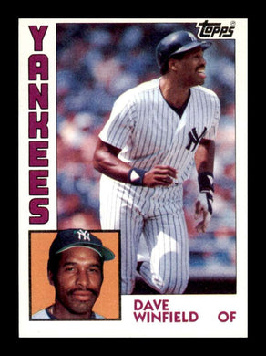 1984 Topps Dave Winfield 