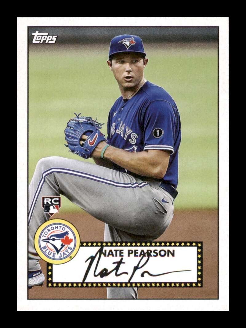 Load image into Gallery viewer, 2021 Topps 1952 Redux Nate Pearson #T52-18 Toronto Blue Jays Image 1
